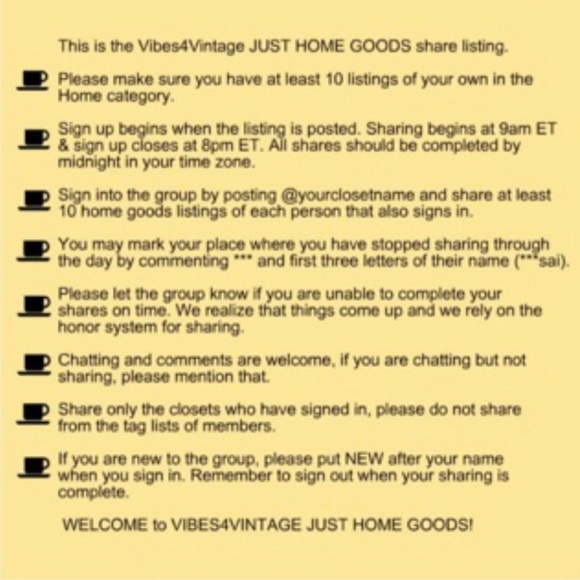 ❌ 12/16 JUST HOMEGOODS Share Group - Picture 2 of 2